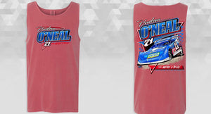 "Retro" Tank (Crimson Red)