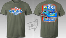 Load image into Gallery viewer, &quot;SSI&quot; Tee (Black + Army Green)